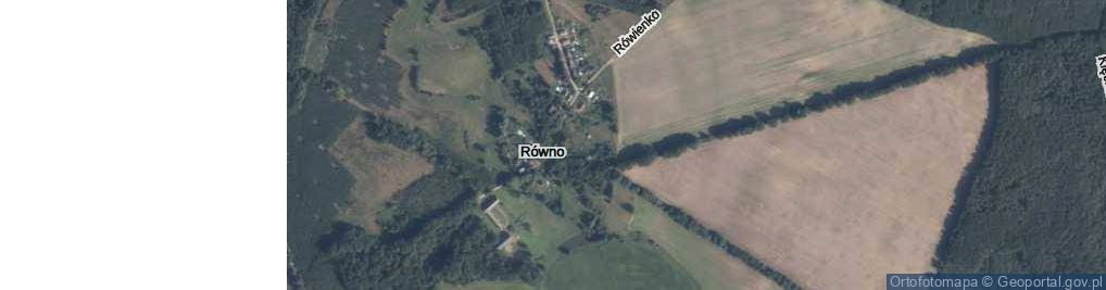 Zdjęcie satelitarne Równo ul.