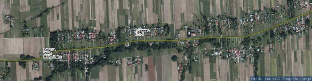 Zdjęcie satelitarne Różaniec Drugi ul.