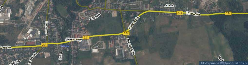 Zdjęcie satelitarne Rondo Wesołowskiego Romana, ks. prał. rondo.