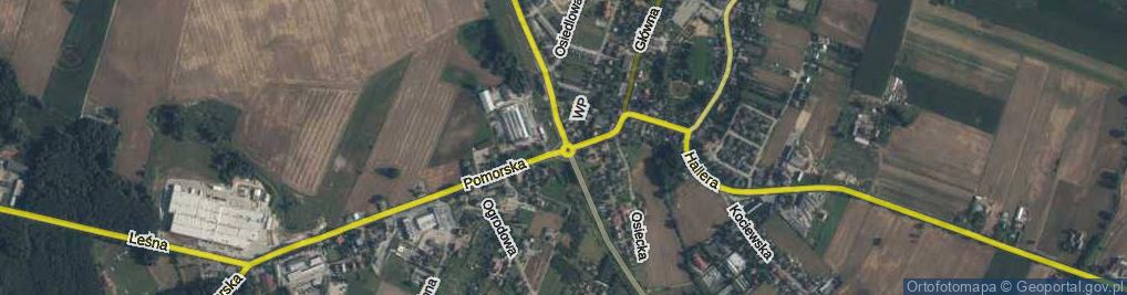 Zdjęcie satelitarne Rondo Gryfa rondo.