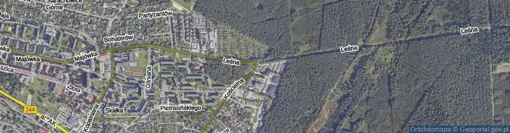 Zdjęcie satelitarne Rondo Kality-Rębajły Karola rondo.