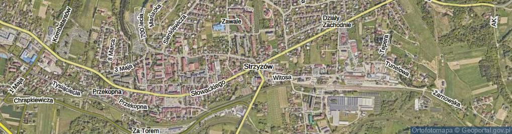 Zdjęcie satelitarne Rondo Paszka-Królika Rafała rondo.