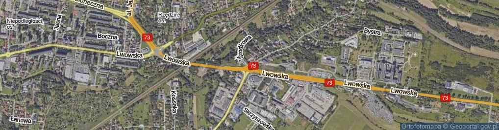 Zdjęcie satelitarne Rondo Zesłańców Sybiru rondo.