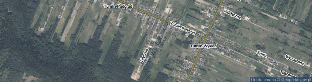 Zdjęcie satelitarne Romantyczna ul.