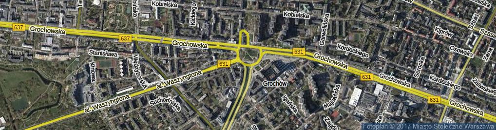 Zdjęcie satelitarne Rondo Wiatraczna rondo.