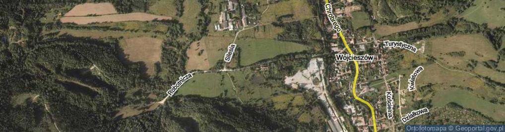 Zdjęcie satelitarne Robotnicza ul.