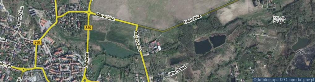 Zdjęcie satelitarne Roztocze ul.