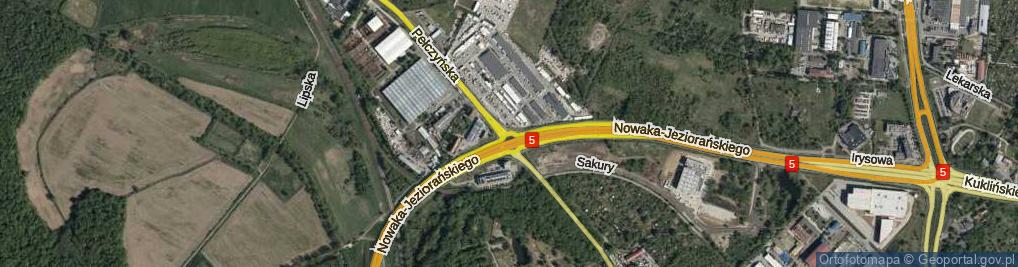 Zdjęcie satelitarne Rondo Kielara Wiesława rondo.