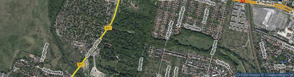 Zdjęcie satelitarne Romera Eugeniusza, prof. ul.