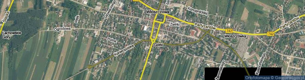 Zdjęcie satelitarne Rondo Gosiewskiego Przemysława rondo.