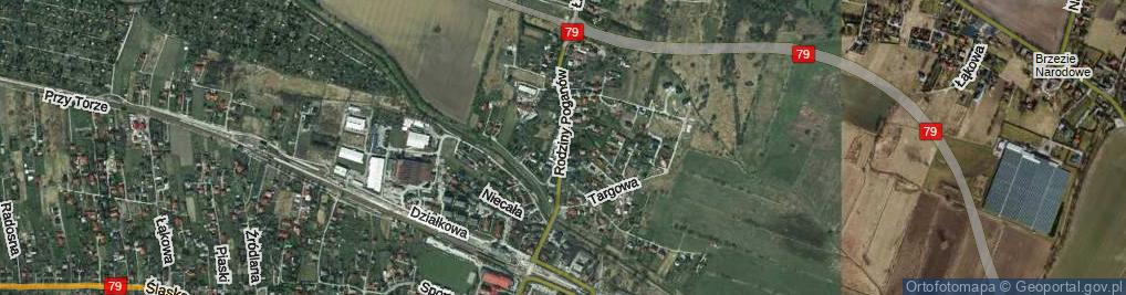 Zdjęcie satelitarne Rodziny Poganów ul.