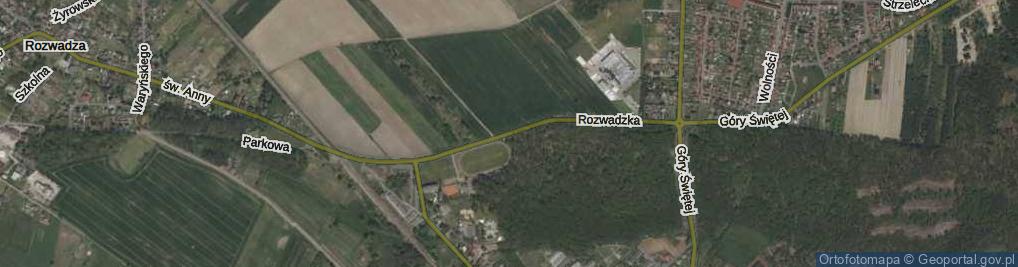 Zdjęcie satelitarne Rozwadzka ul.