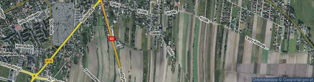 Zdjęcie satelitarne Rodzinna ul.