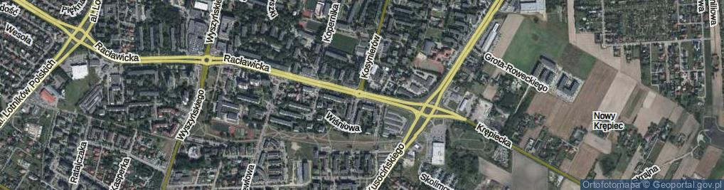 Zdjęcie satelitarne Rondo Franczaka-Laluś Józefa rondo.