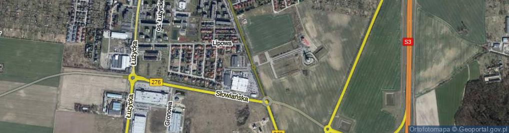 Zdjęcie satelitarne Rondo Zawadzkiego Sylwestra, ks. prał. rondo.