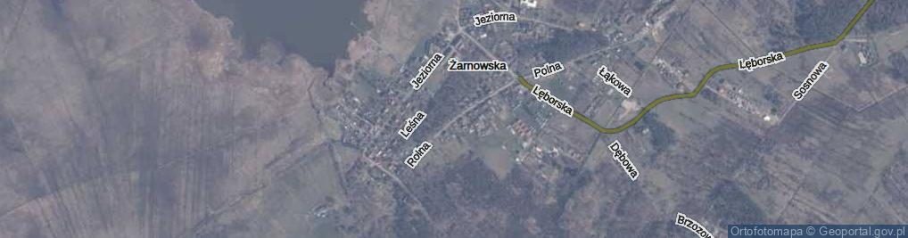 Zdjęcie satelitarne Rolna ul.