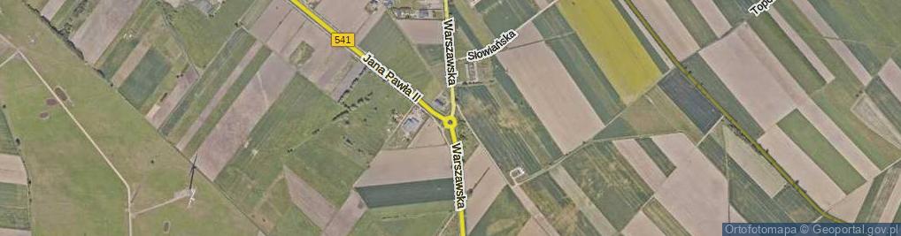 Zdjęcie satelitarne Rondo Solidarności rondo.