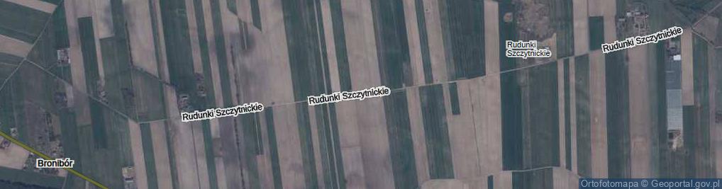 Zdjęcie satelitarne Rudunki Szczytnickie ul.