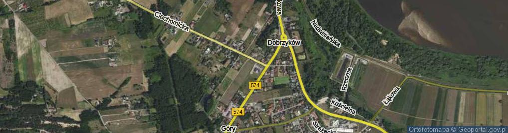 Zdjęcie satelitarne Rumiankowa ul.