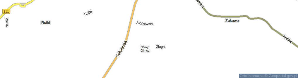 Zdjęcie satelitarne Rubinowa ul.