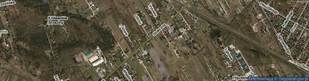 Zdjęcie satelitarne Rumiankowa ul.