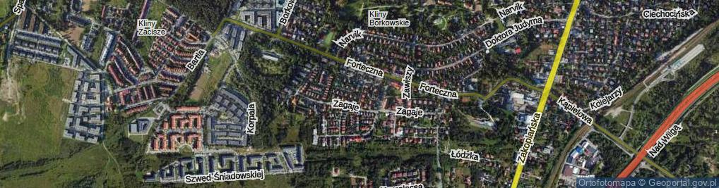 Zdjęcie satelitarne Rutkowskiego Maksymiliana ul.