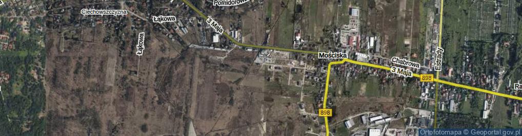 Zdjęcie satelitarne Rumiankowa ul.