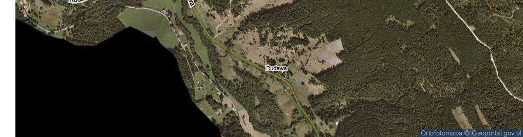 Zdjęcie satelitarne Rudawa ul.