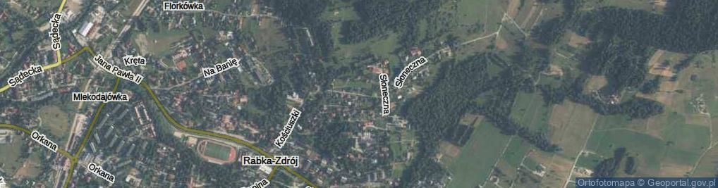 Zdjęcie satelitarne Ruchu Oporu ul.