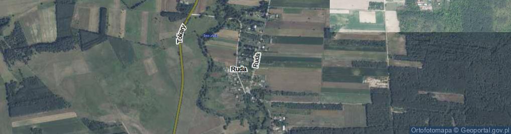 Zdjęcie satelitarne Ruda ul.