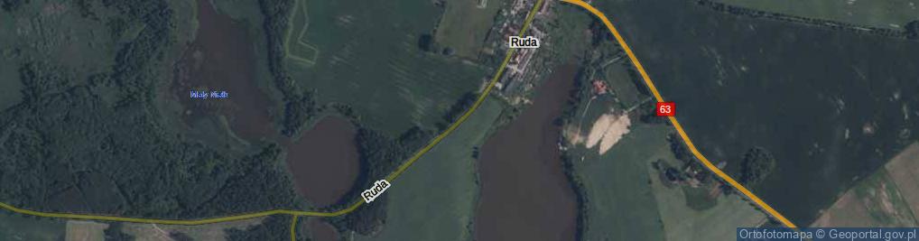 Zdjęcie satelitarne Ruda ul.
