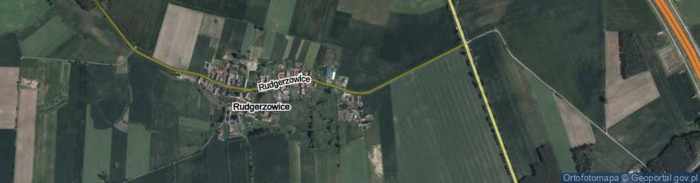 Zdjęcie satelitarne Rudgerzowice ul.