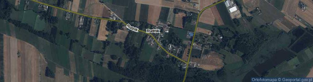 Zdjęcie satelitarne Rudnik ul.