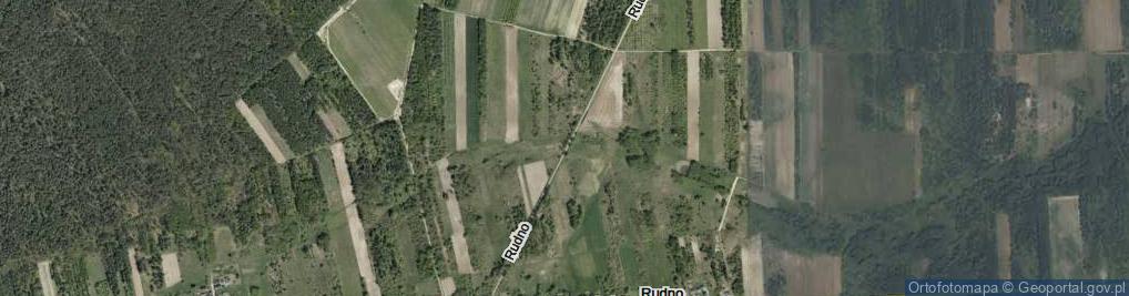 Zdjęcie satelitarne Rudno ul.