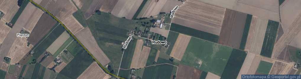 Zdjęcie satelitarne Rudowo ul.