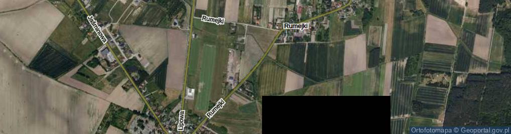 Zdjęcie satelitarne Rumejki ul.