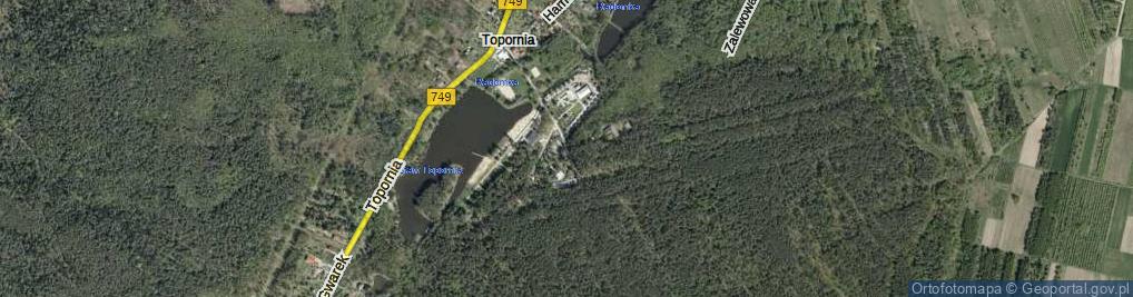 Zdjęcie satelitarne Ruszkowice ul.