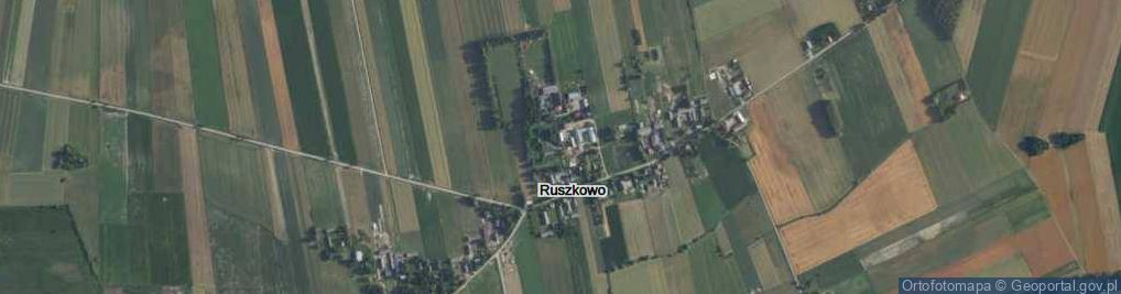 Zdjęcie satelitarne Ruszkowo ul.