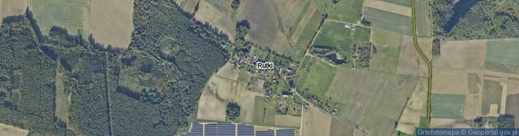 Zdjęcie satelitarne Rutki ul.