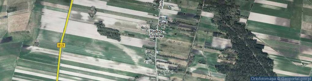 Zdjęcie satelitarne Rudno Trzecie ul.