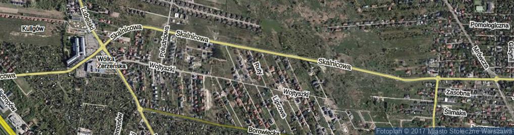 Zdjęcie satelitarne Ruty ul.