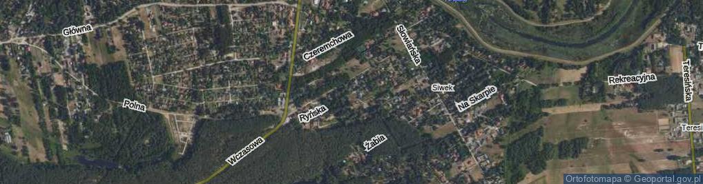 Zdjęcie satelitarne Ryńska ul.