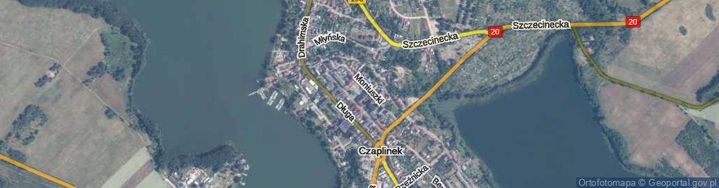 Zdjęcie satelitarne Rynek ul.