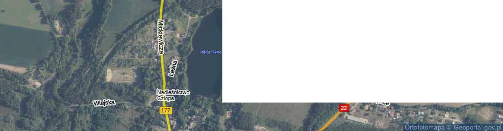 Zdjęcie satelitarne Rybacka ul.