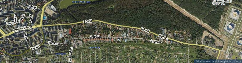 Zdjęcie satelitarne Rybińskiego Jana ul.