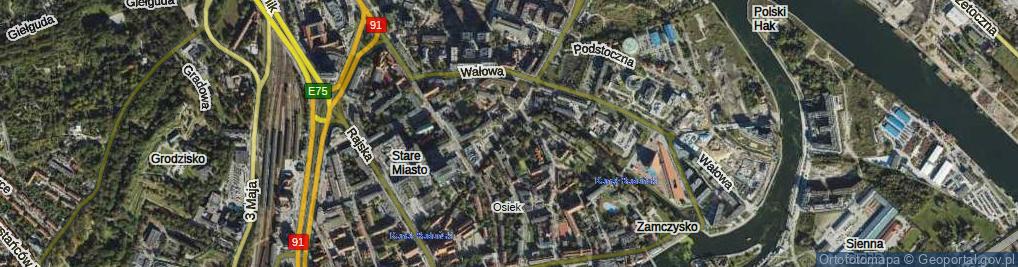 Zdjęcie satelitarne Rybaki Dolne ul.