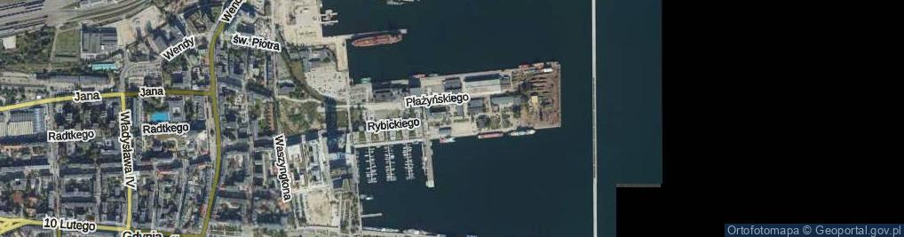 Zdjęcie satelitarne Rybickiego Arkadiusza ul.