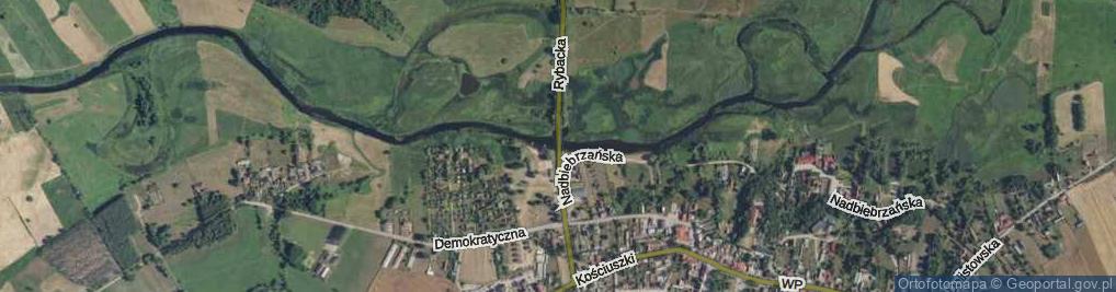 Zdjęcie satelitarne Rybacka ul.