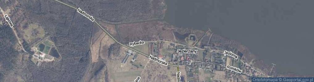 Zdjęcie satelitarne Rybacka ul.