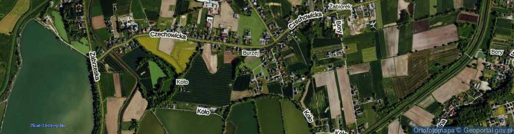 Zdjęcie satelitarne Rybacka ul.